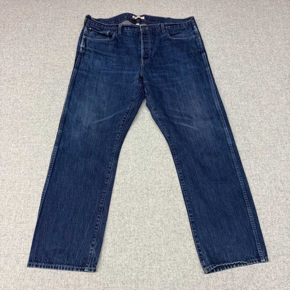 Banana Republic Heritage Collection Jeans 40x32 Blue Cotton Button Fly Straight